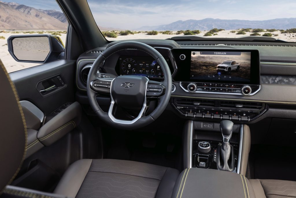 2026 Chevy Colorado ZR2 interior