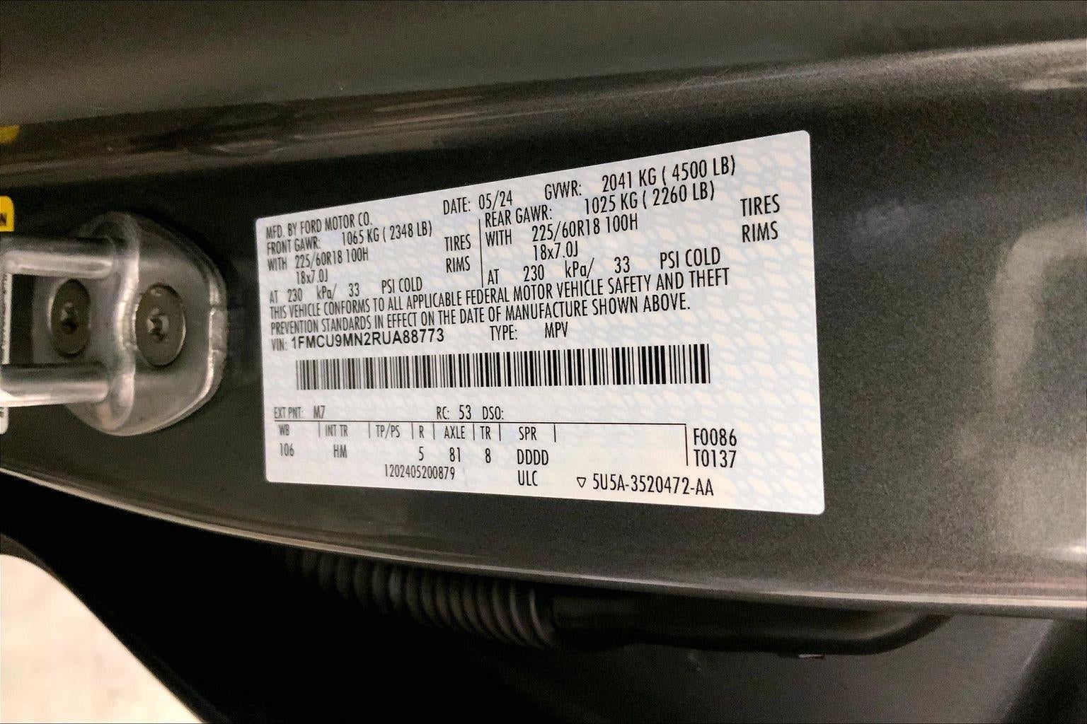 2024 Ford Escape ST-Line
