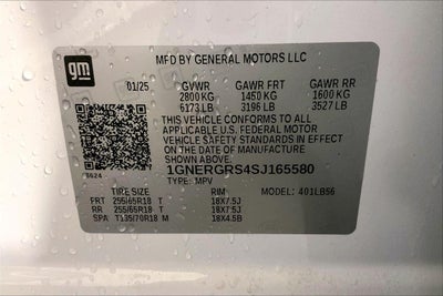 2025 Chevrolet Traverse FWD LT