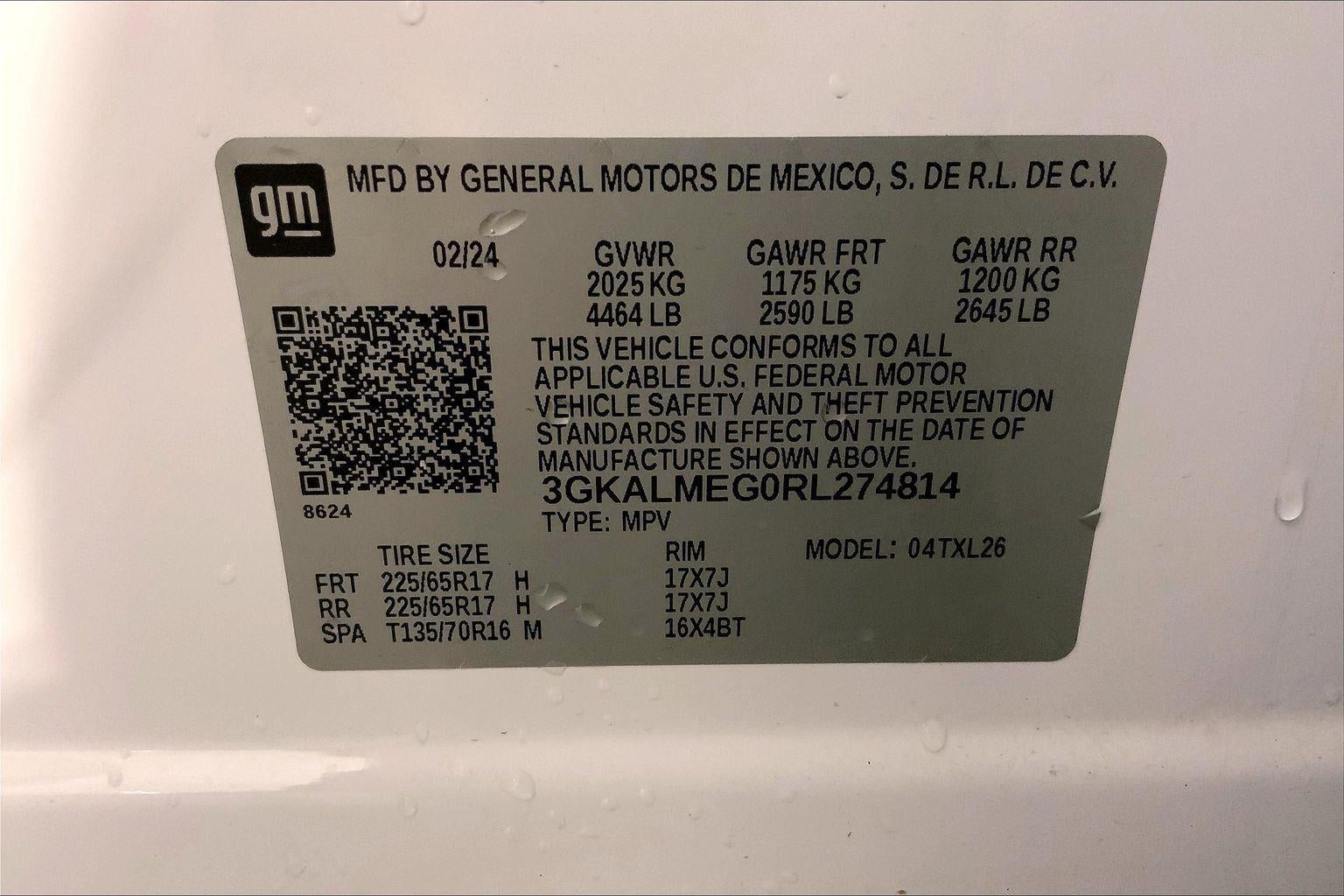 2024 GMC Terrain SLE