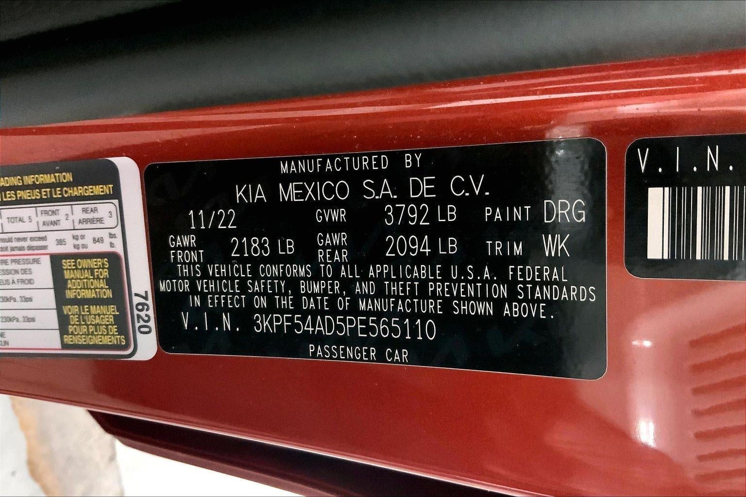 2023 Kia Forte GT-Line