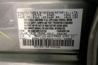 2024 Nissan Sentra SV