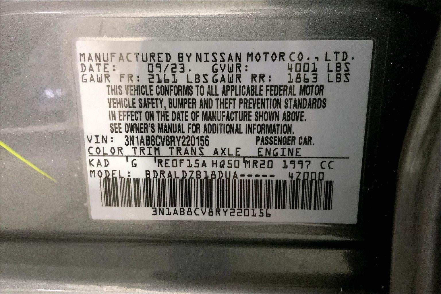 2024 Nissan Sentra SV