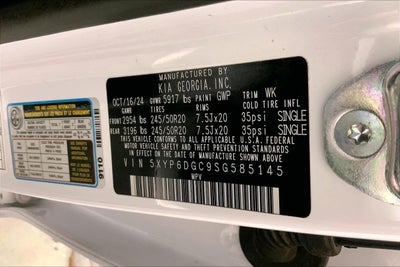 2025 Kia Telluride S