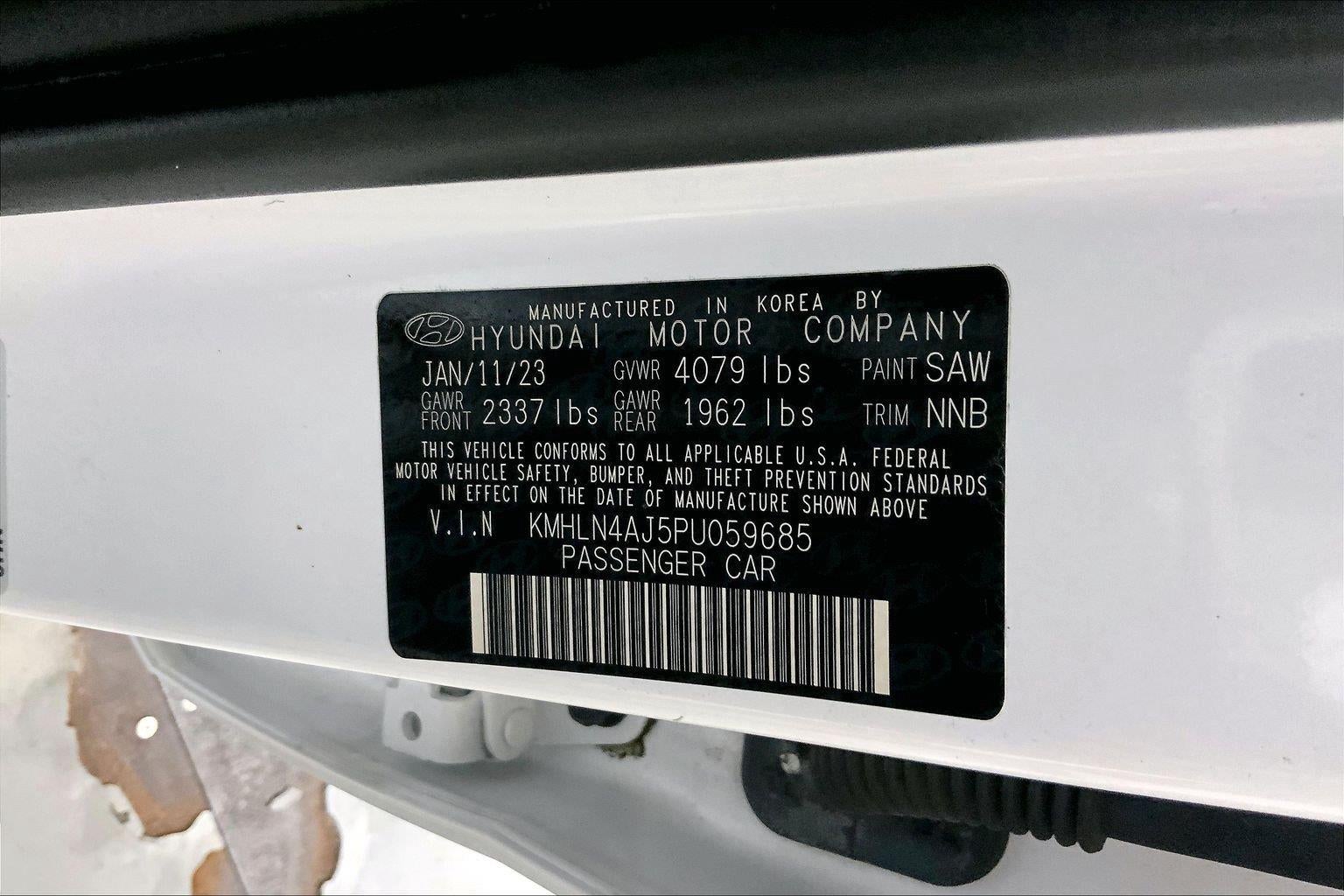2023 Hyundai Elantra Hybrid Limited