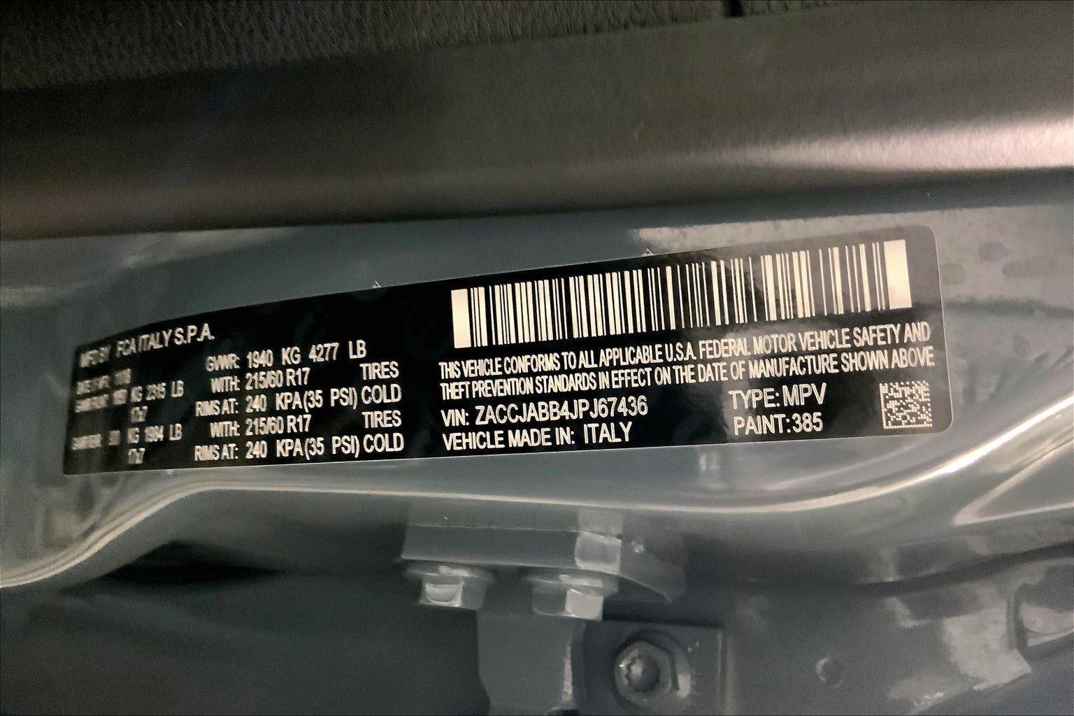 2018 Jeep Renegade Latitude