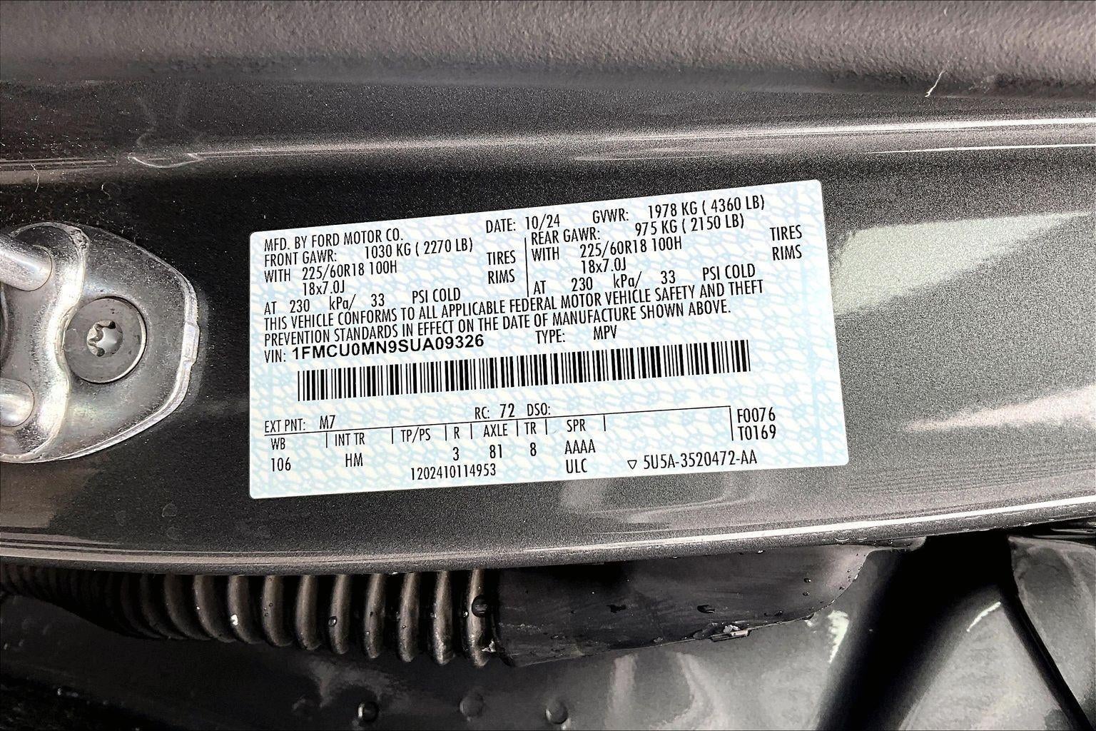 2025 Ford Escape ST-Line