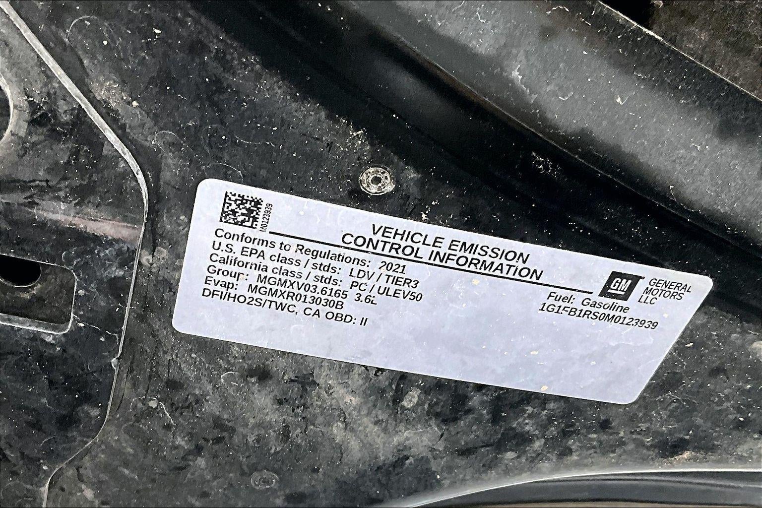 2021 Chevrolet Camaro 1LT