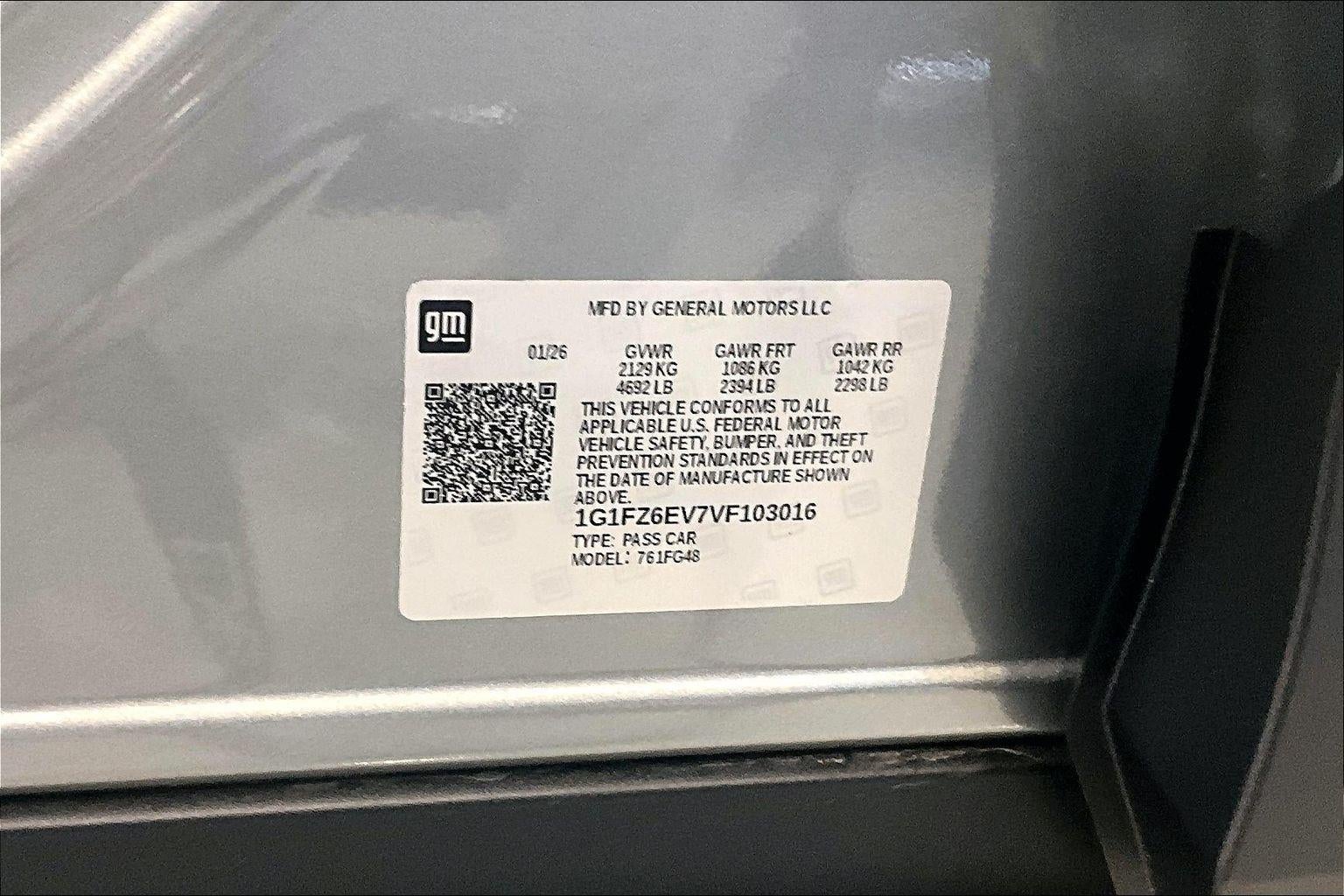 2027 Chevrolet Bolt RS