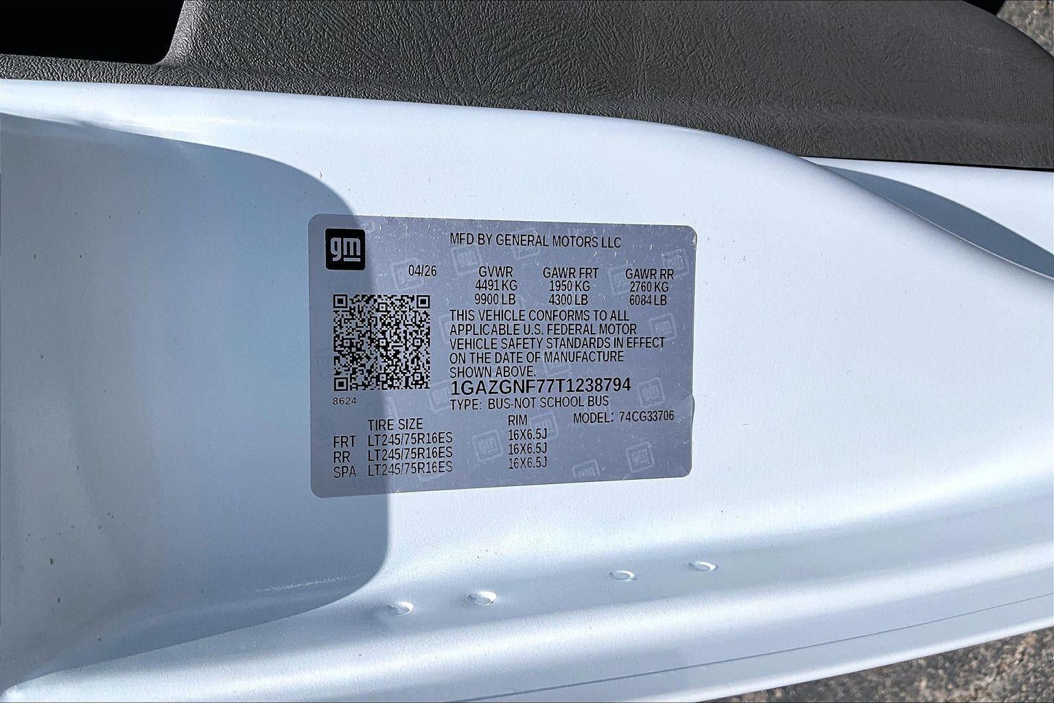 2026 Chevrolet Express Passenger LS
