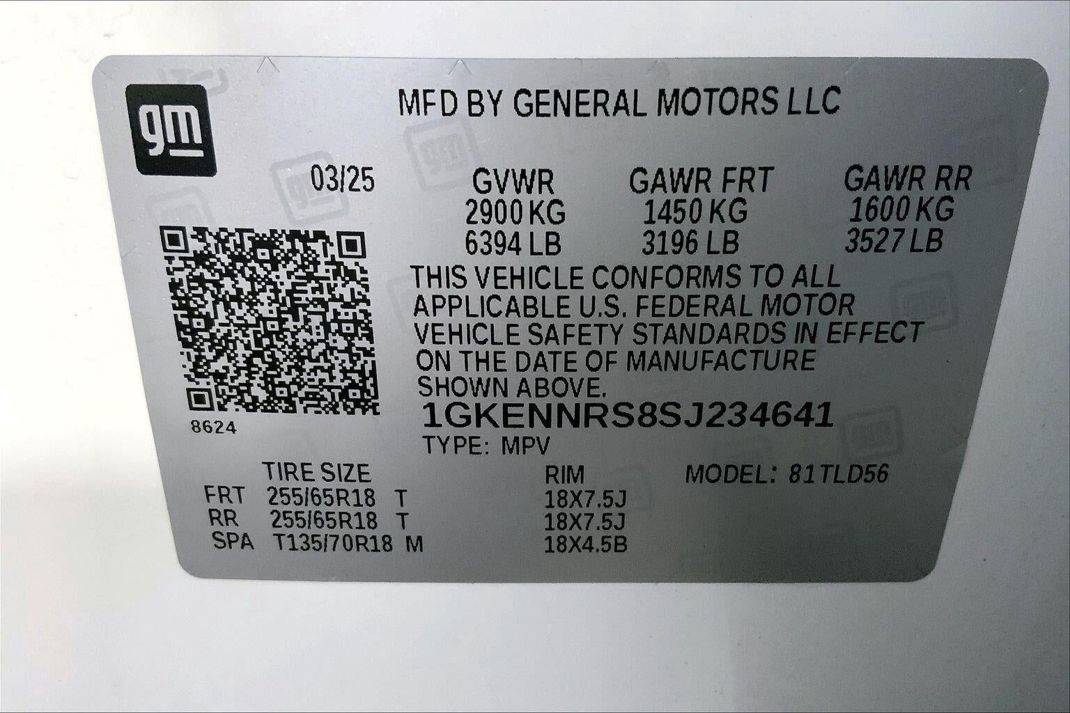 2025 GMC Acadia Elevation