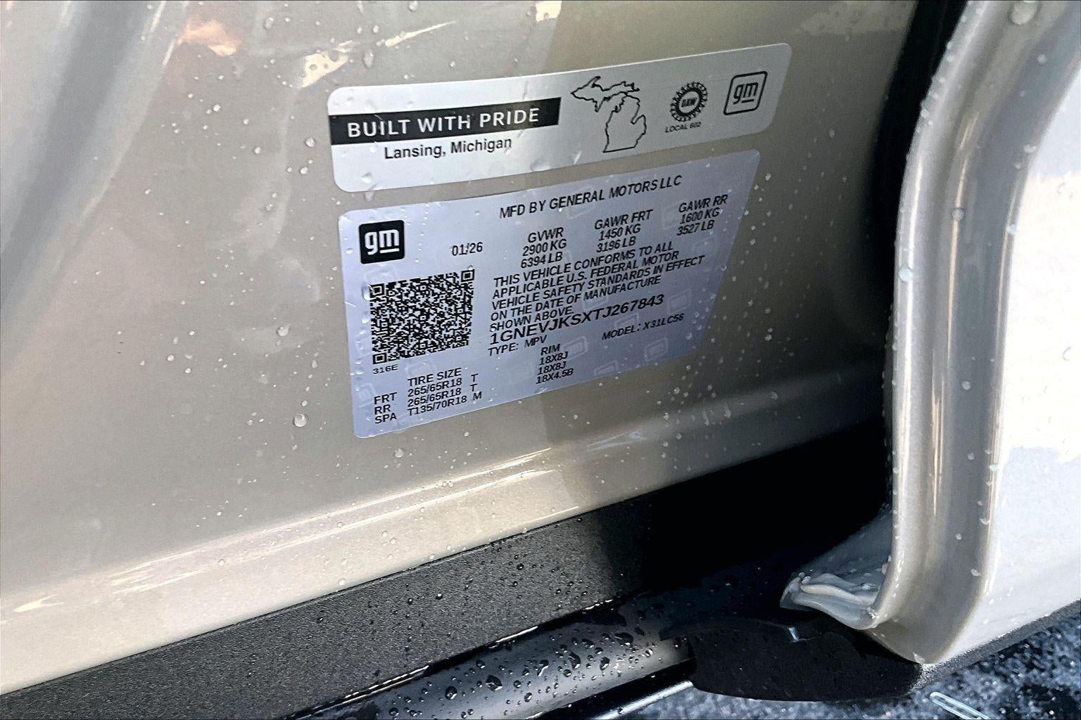 2026 Chevrolet Traverse Z71