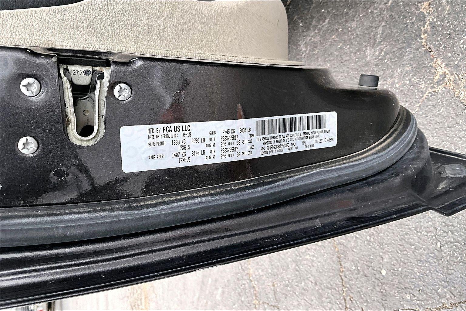 2019 Dodge Grand Caravan SXT