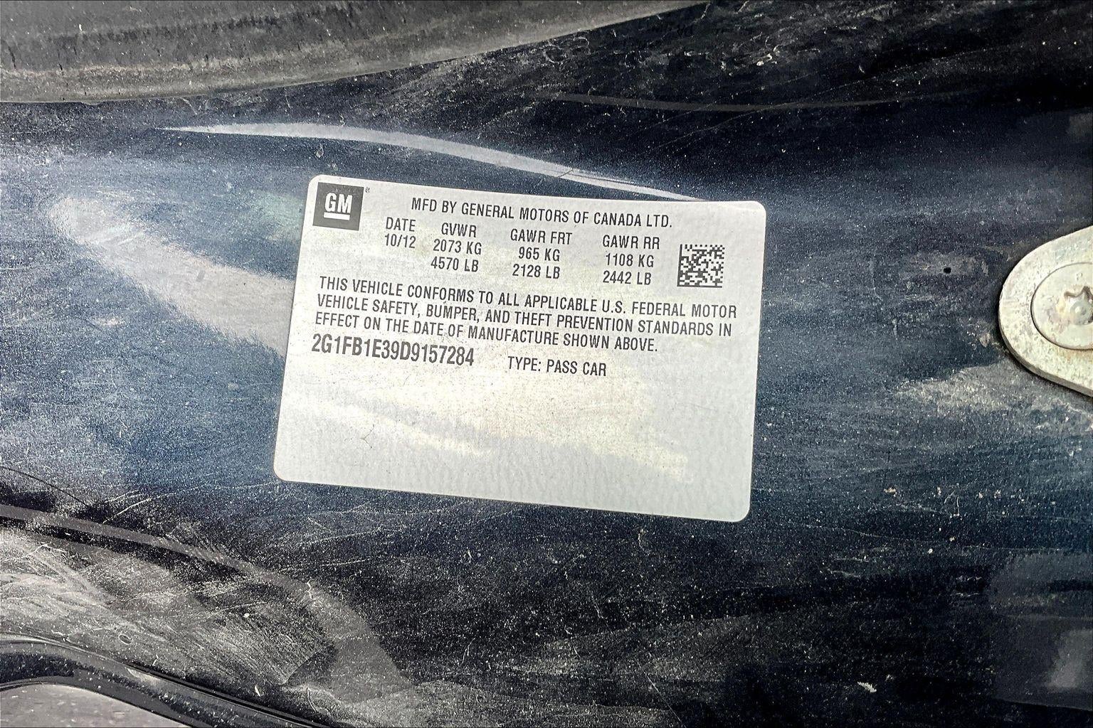 2013 Chevrolet Camaro LT