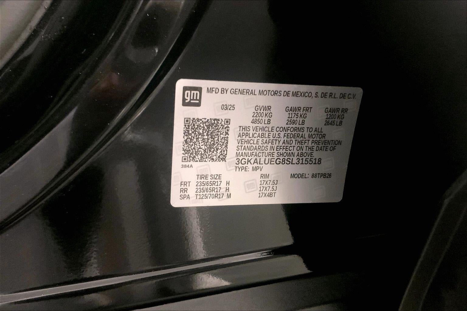 2025 GMC Terrain Elevation