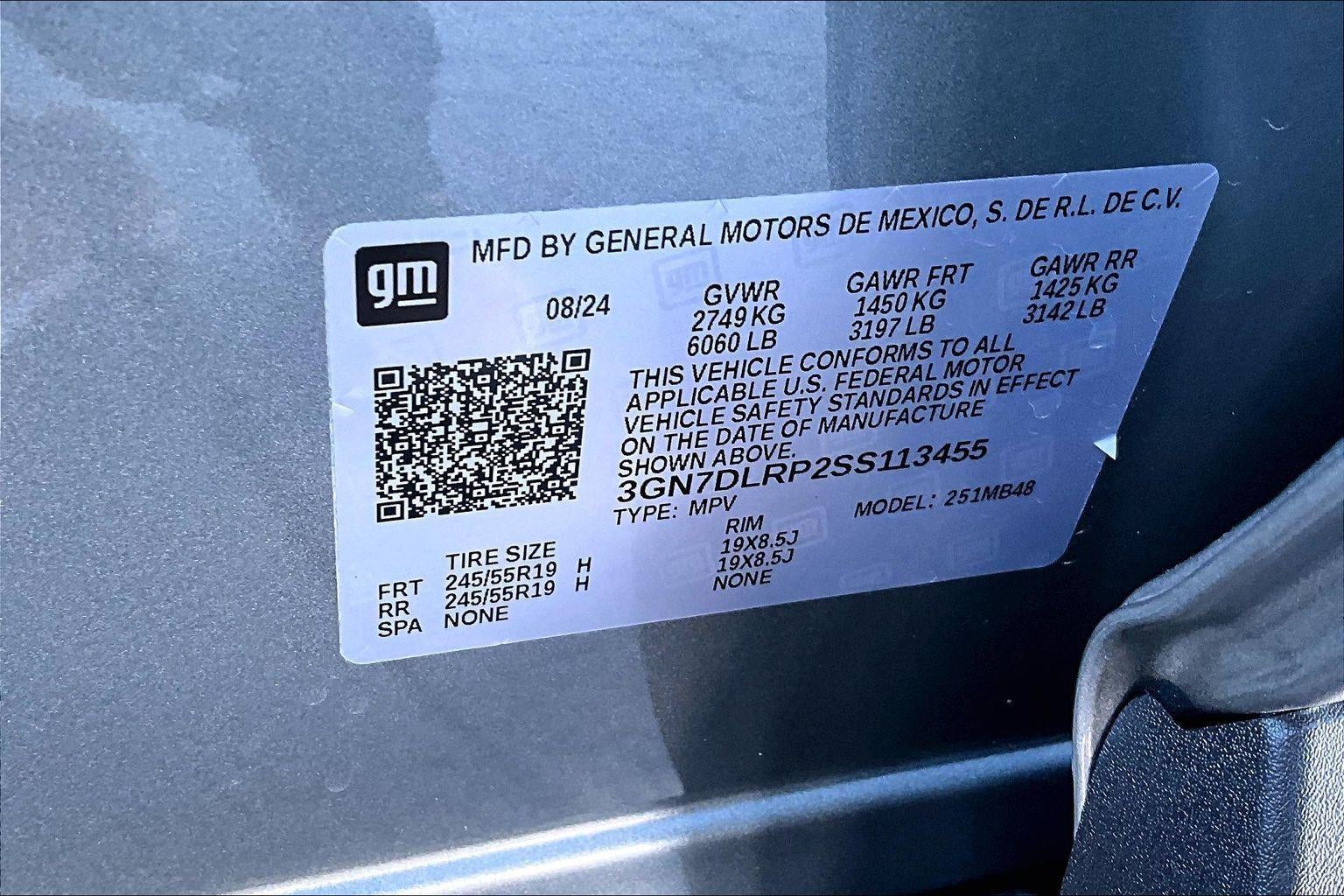 2025 Chevrolet Equinox EV LT