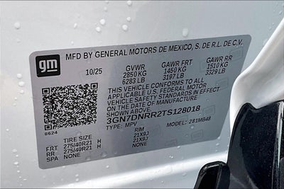 2026 Chevrolet Equinox EV LT