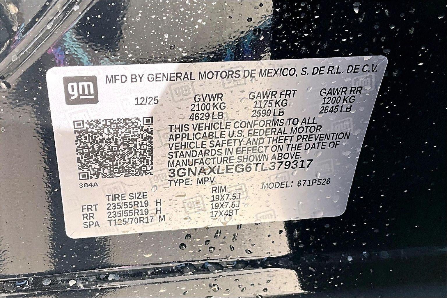 2026 Chevrolet Equinox RS