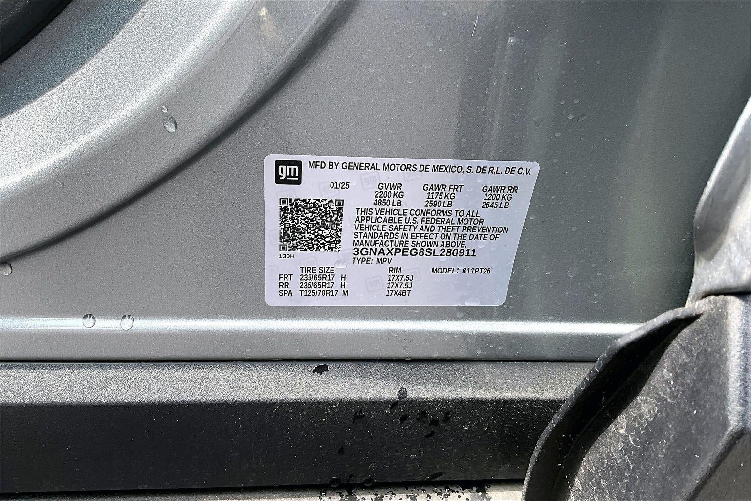 2025 Chevrolet Equinox LT