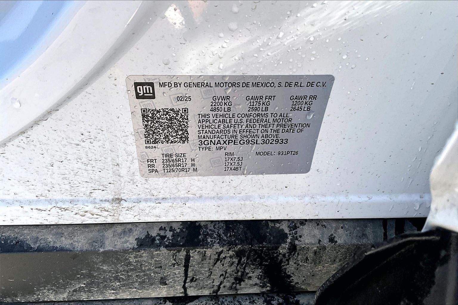 2025 Chevrolet Equinox LT