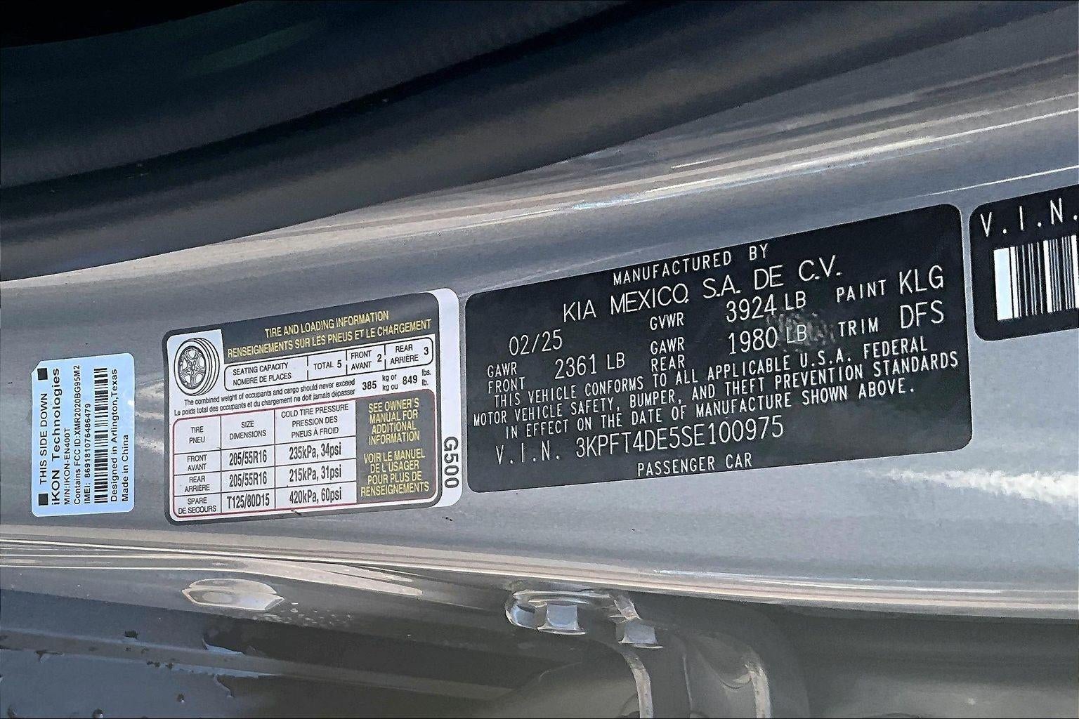 2025 Kia K4 LXS