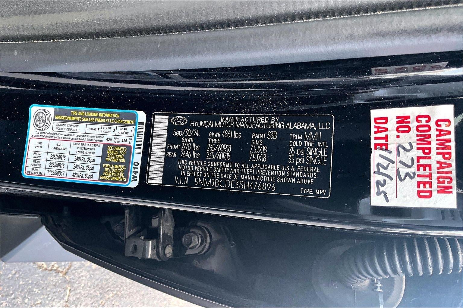 2025 Hyundai Tucson SEL