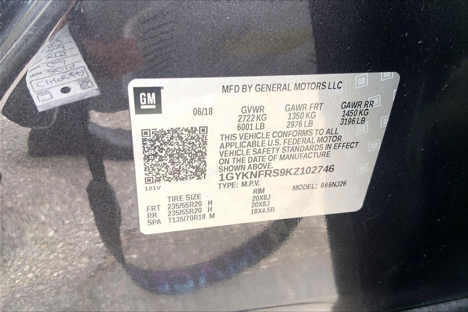 2019 Cadillac XT5 Premium Luxury AWD