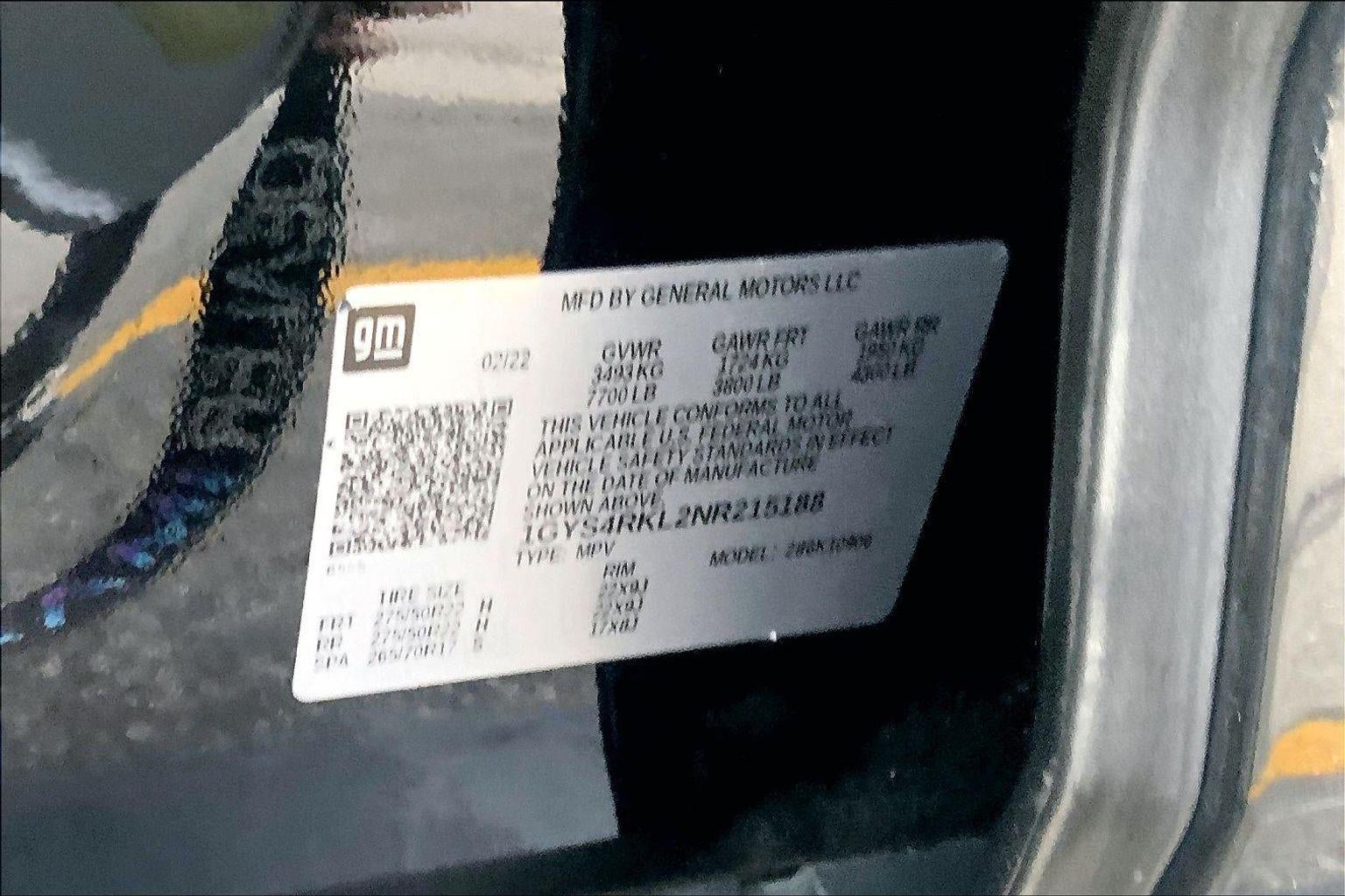 2022 Cadillac Escalade ESV Sport Platinum