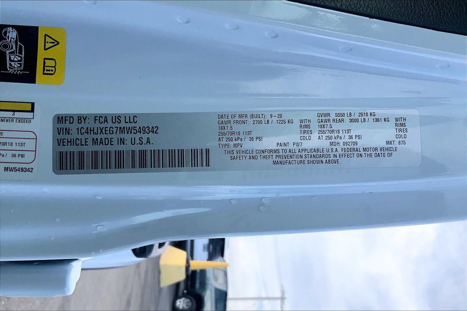 2021 Jeep Wrangler Unlimited Sahara