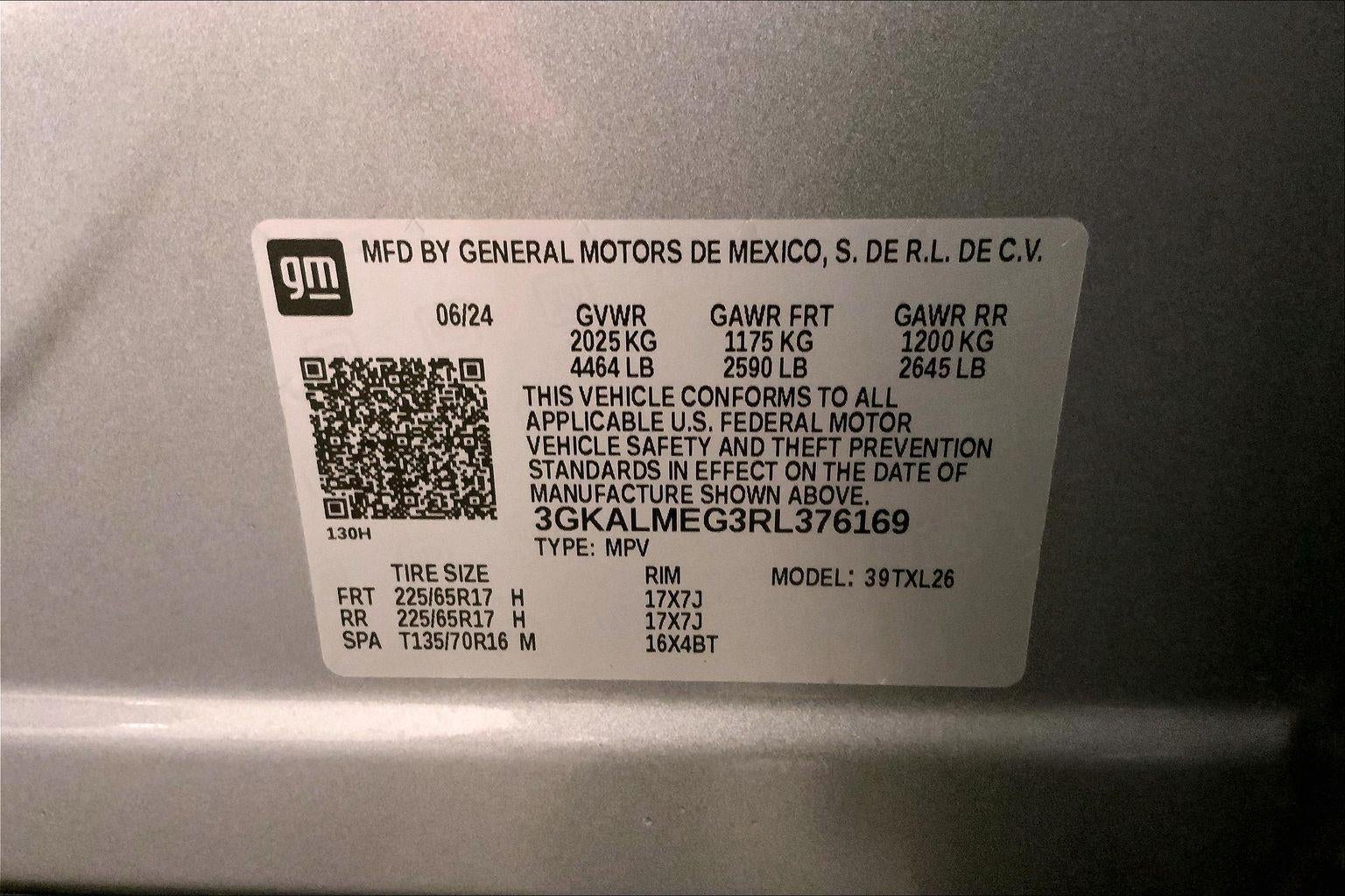 2024 GMC Terrain SLE