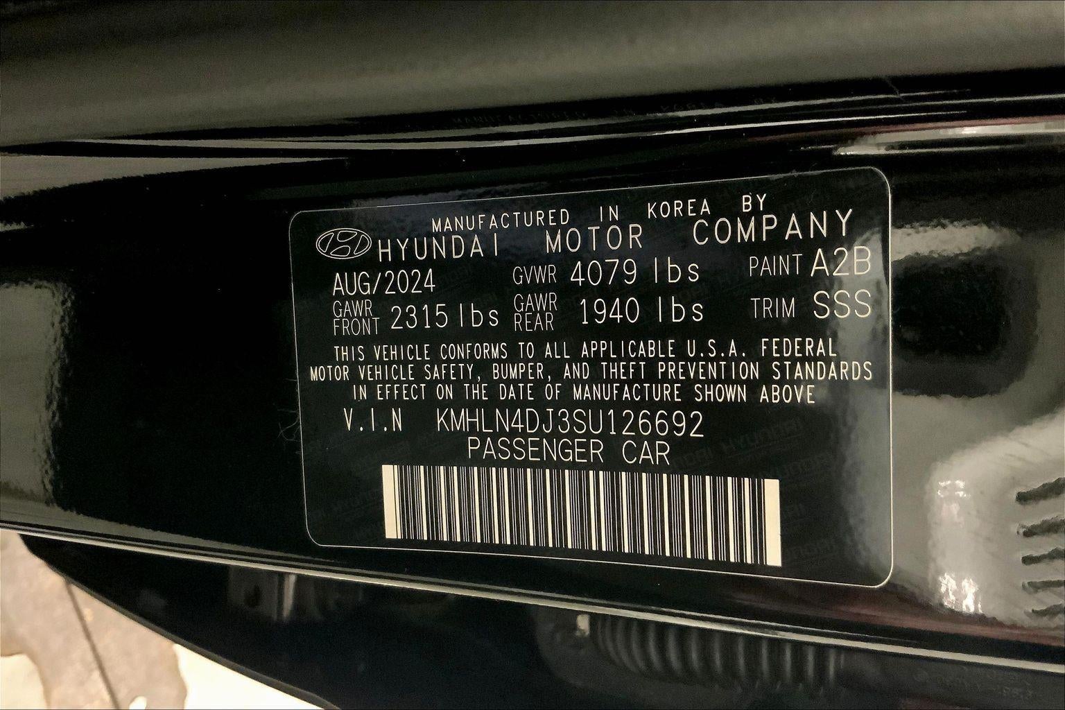 2025 Hyundai Elantra Hybrid Limited