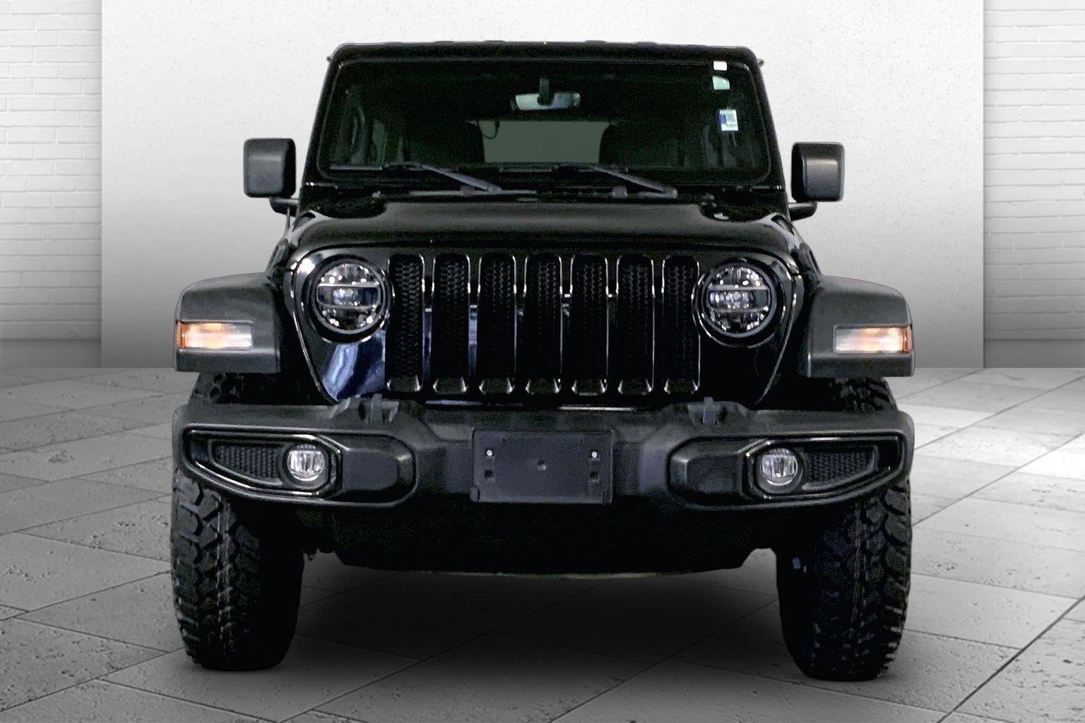 Used 2021 Jeep Wrangler Unlimited Willys with VIN 1C4HJXDN1MW768264 for sale in Kansas City
