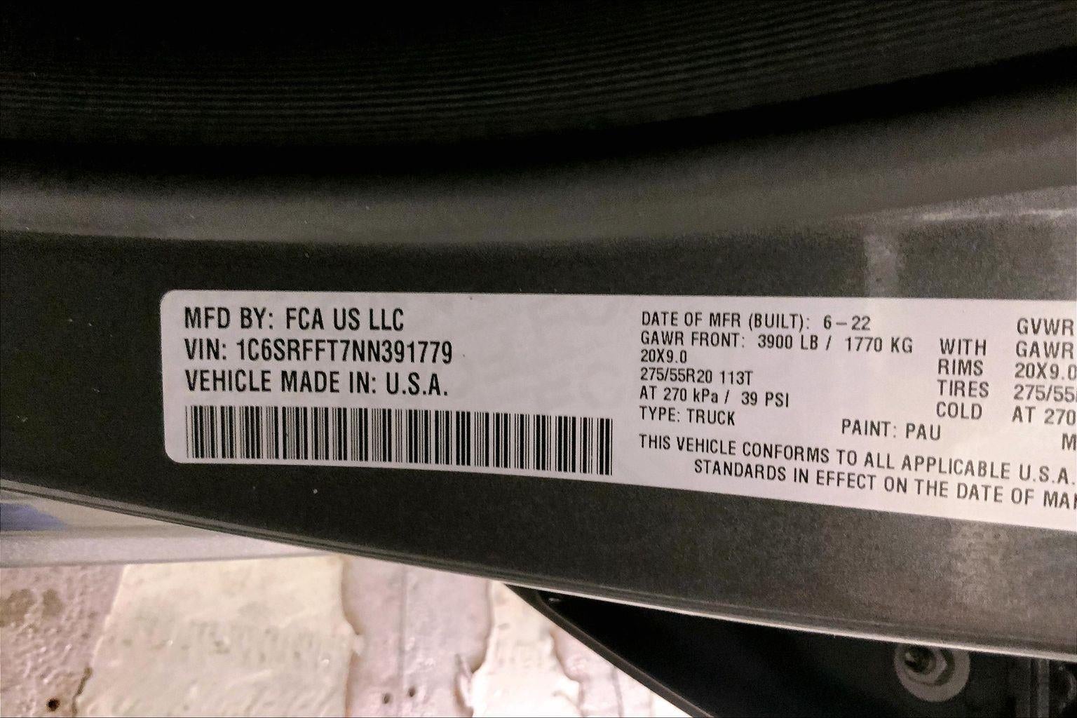 2022 RAM 1500 Big Horn