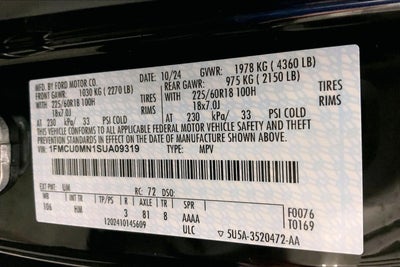 2025 Ford Escape ST-Line