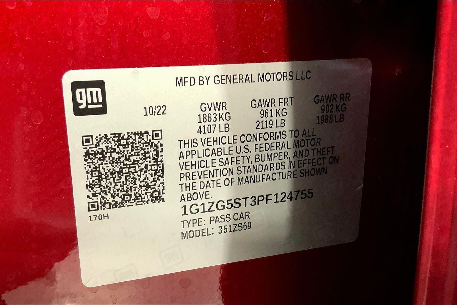 2023 Chevrolet Malibu RS