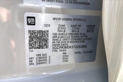 2026 Chevrolet Silverado 1500 RST