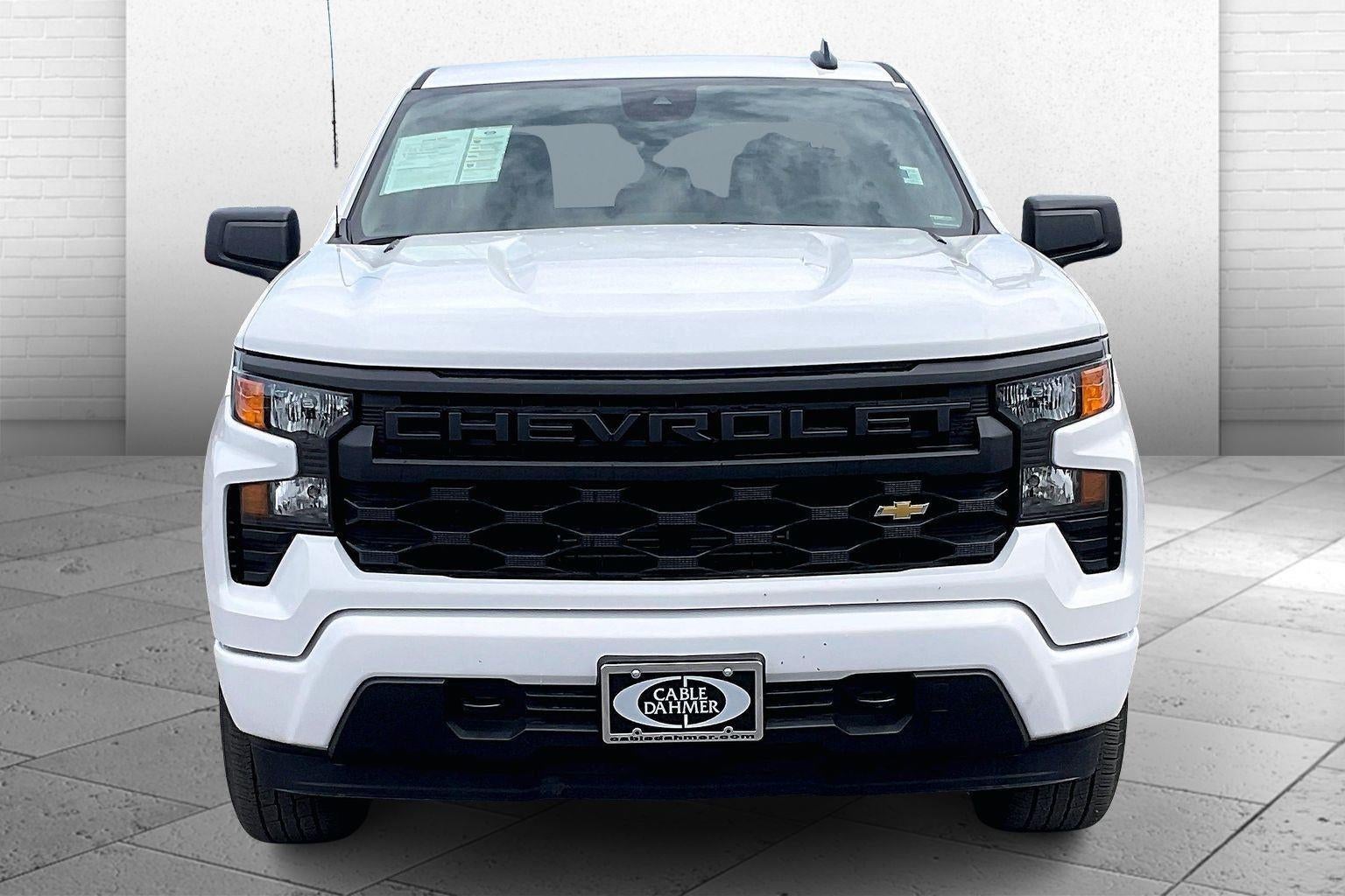 Used 2025 Chevrolet Silverado 1500 Custom with VIN 1GCRKBEKXSZ120023 for sale in Kansas City