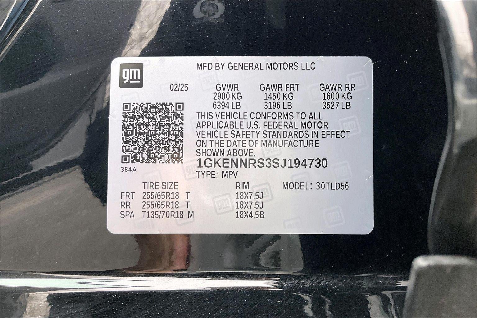 2025 GMC Acadia Elevation