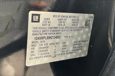 2017 GMC Acadia Denali