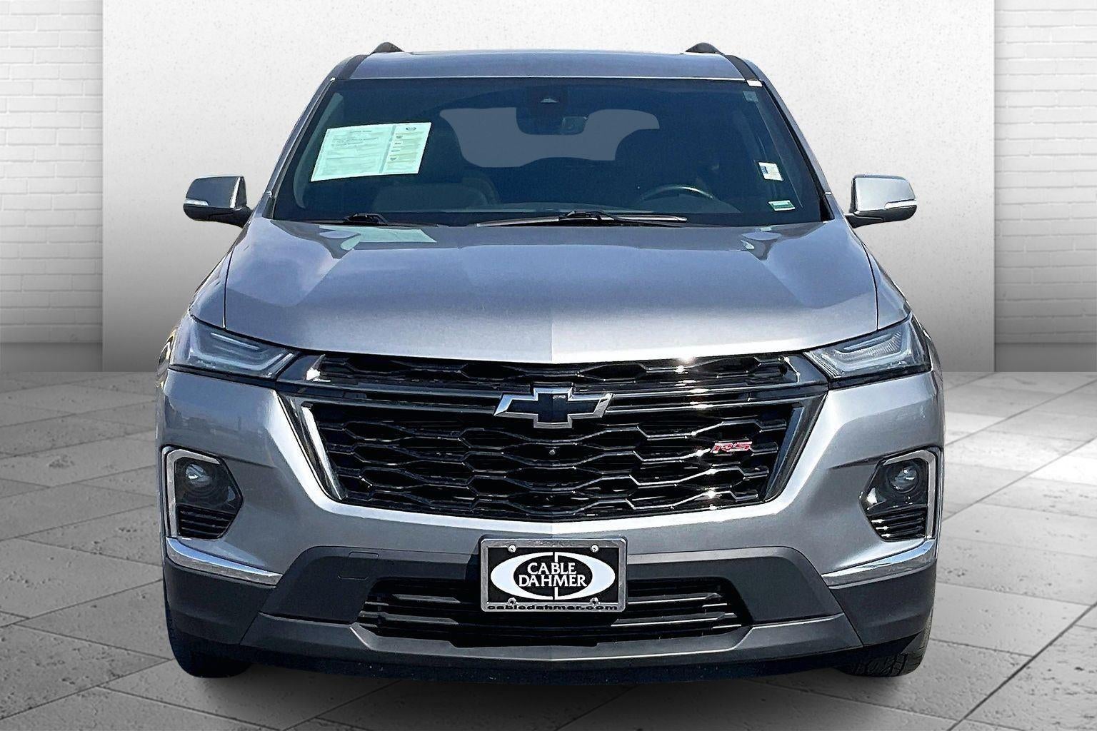 Used 2023 Chevrolet Traverse RS with VIN 1GNEVJKW9PJ216987 for sale in Kansas City