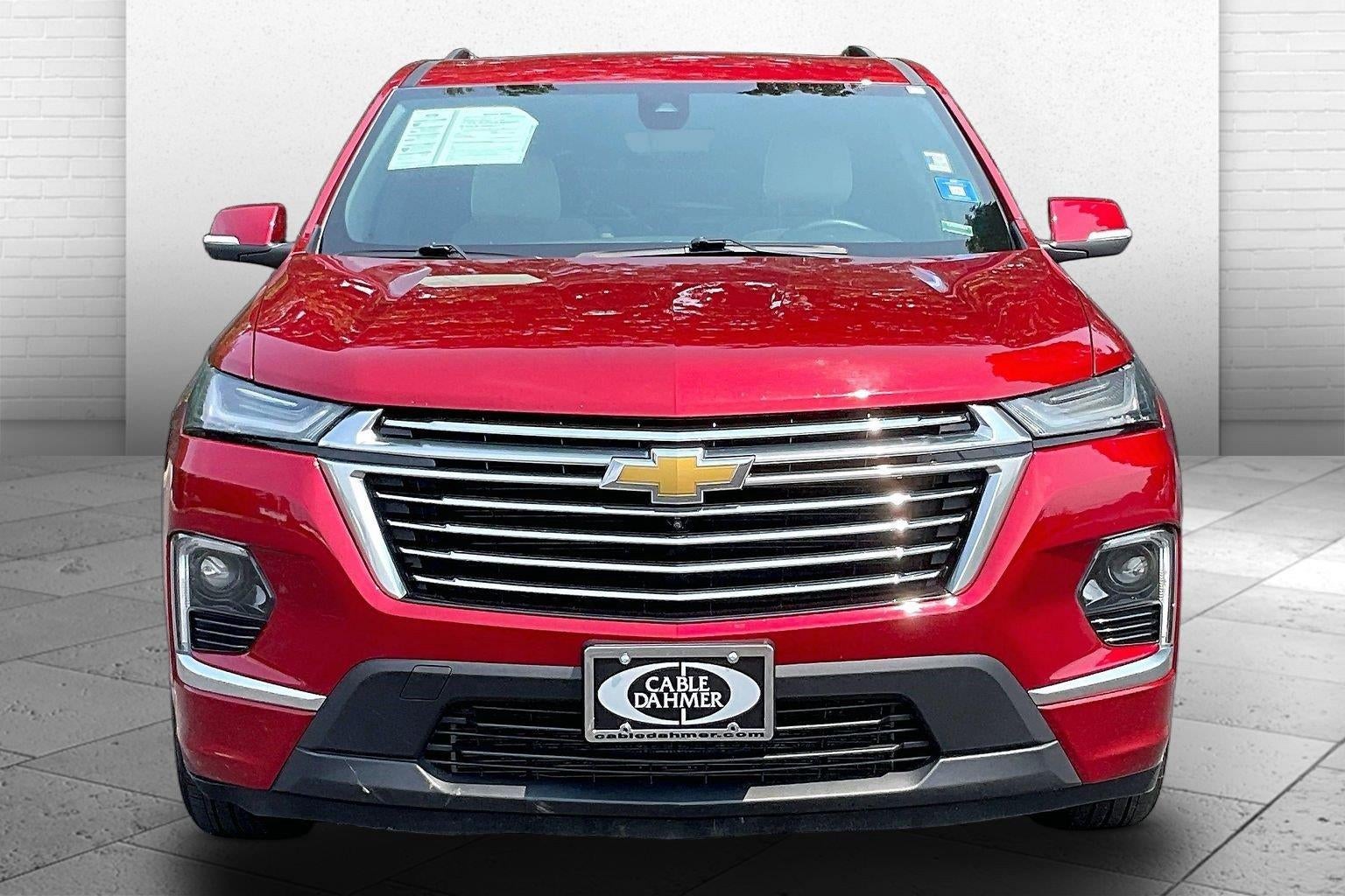 Used 2023 Chevrolet Traverse Premier with VIN 1GNEVKKW9PJ176528 for sale in Kansas City