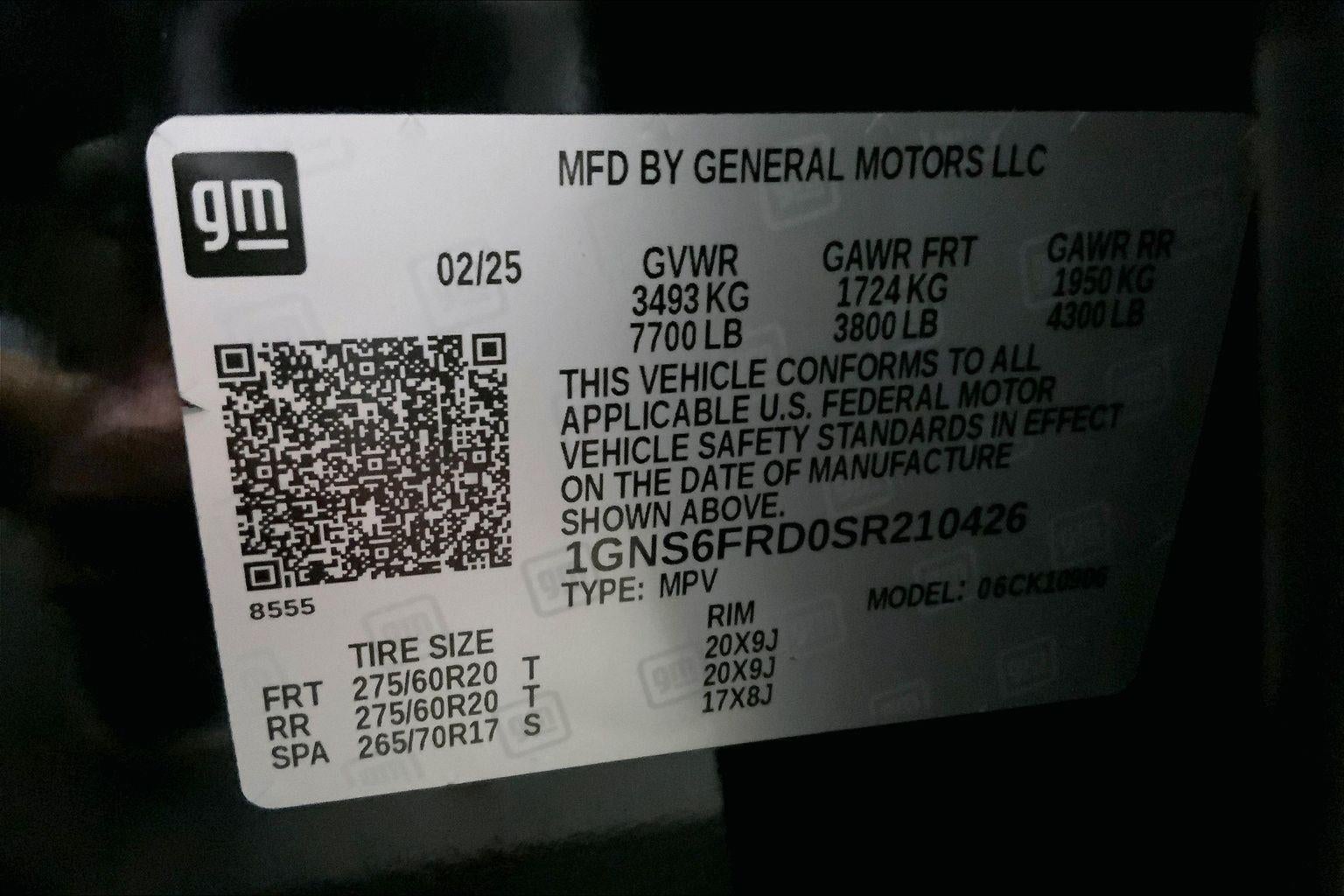 2025 Chevrolet Suburban Premier