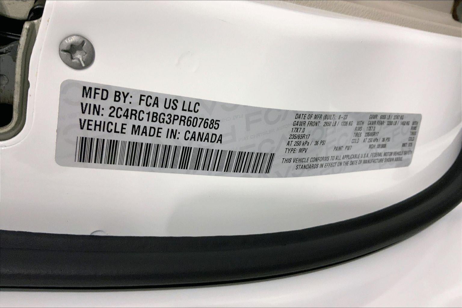 2023 Chrysler Pacifica Touring L