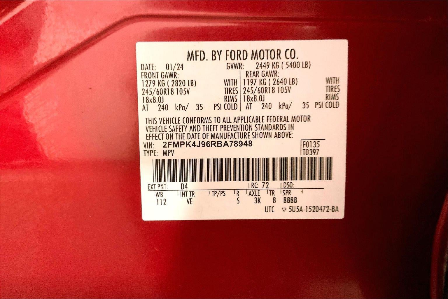 2024 Ford Edge SEL