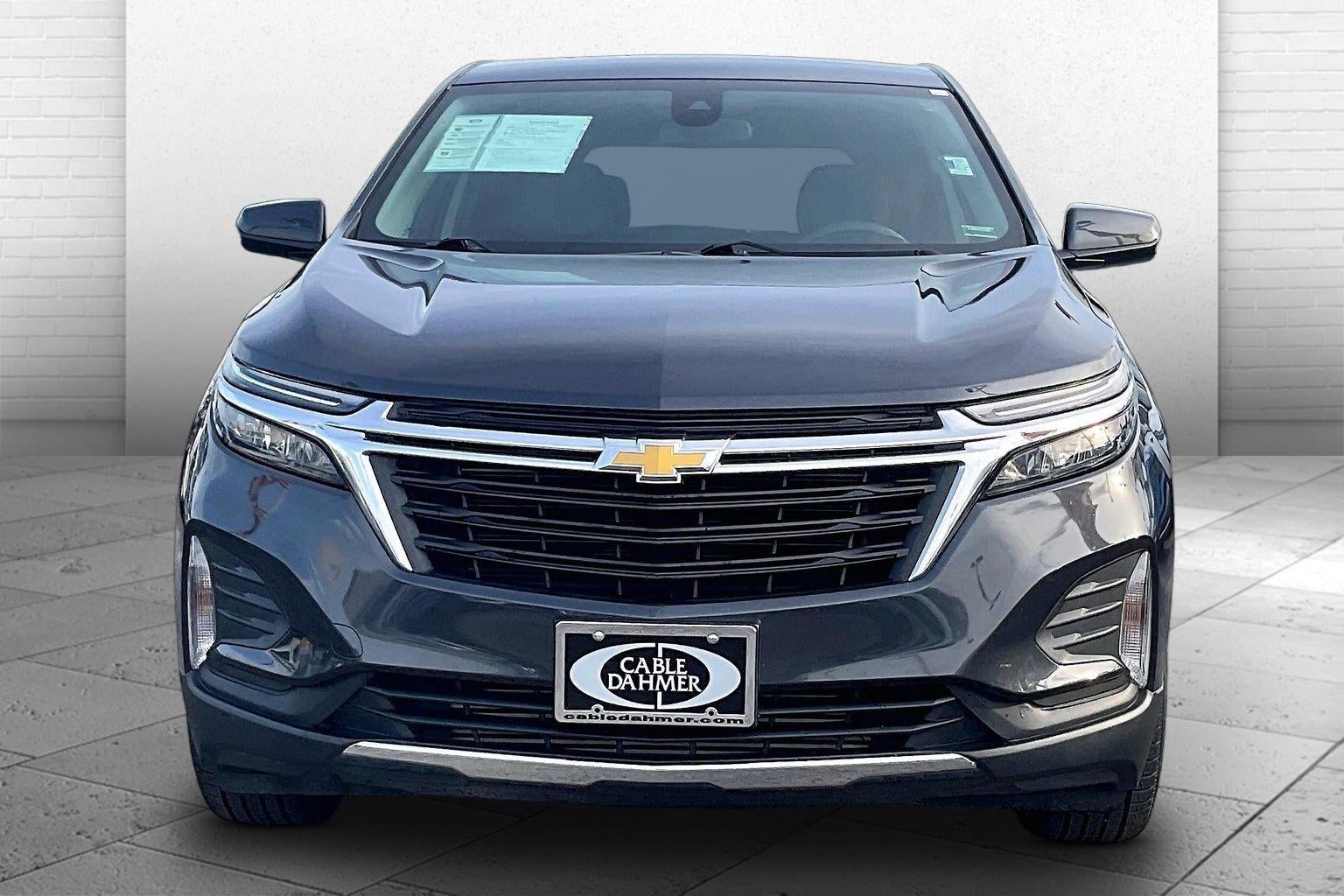Used 2022 Chevrolet Equinox LT with VIN 2GNAXKEV8N6110428 for sale in Kansas City