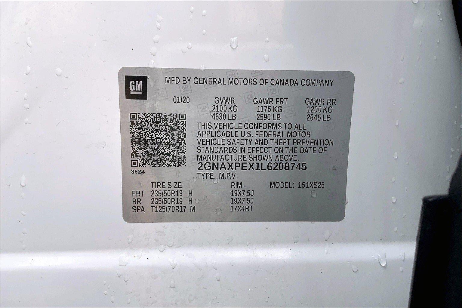 2020 Chevrolet Equinox Premier