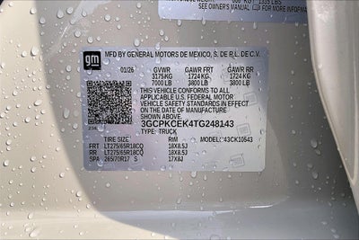 2026 Chevrolet Silverado 1500 Custom Trail Boss