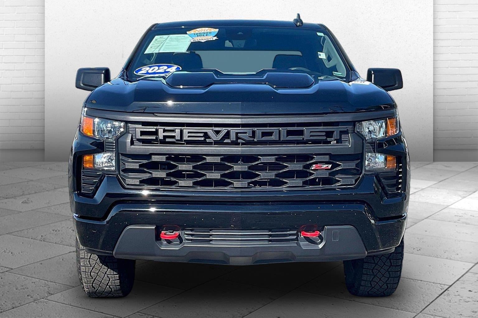 Used 2024 Chevrolet Silverado 1500 Custom with VIN 3GCUDCED5RG205177 for sale in Kansas City