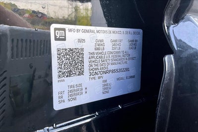 2025 Chevrolet Equinox EV LT