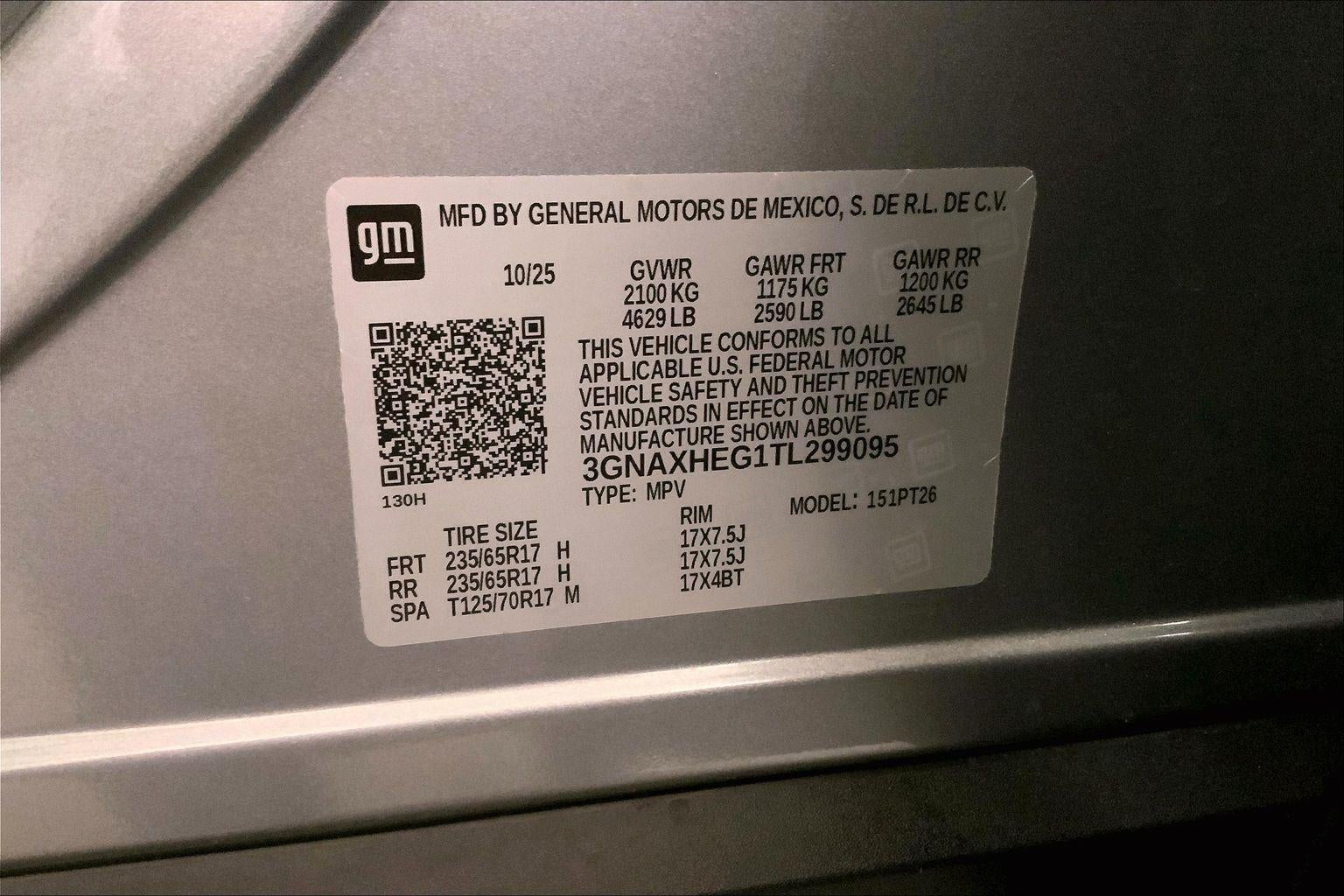 2026 Chevrolet Equinox LT